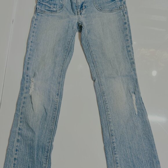 Girls Size 10/12 Jeans and cloth pants, Brands include Exarus,Levi, Cat and Jack - Picture 2 of 5